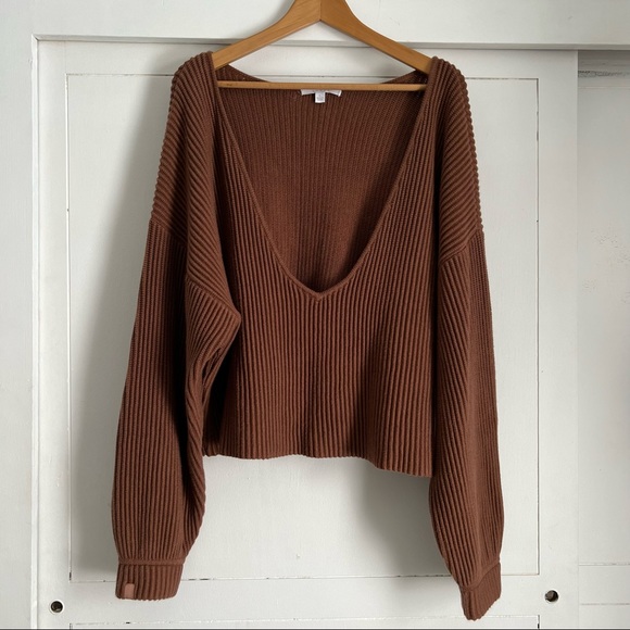 lunya Sweaters - Lunya Cozy Cotton Silk Reversible Pullover